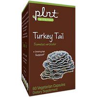 Fermented Turkey Tail Immune Support 500 MG (60 Vegetarian Capsules) by plnt