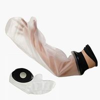 Cast Cover for Shower Arm Adult, WECATION Waterproof Vacuum Seal Wound Bandage Protector 24.5 inch (arm 24.5 inch)