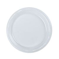 Hanna K. Signature Collection 50 Count Plastic Plate, 7-Inch, Clear