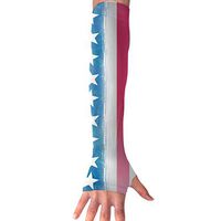 Unisex Cooling Arm Sleeves Flag of The United States Sun Block UV Protection Perfect for Driving Fingerless Breathable Gloves (1 Pair)