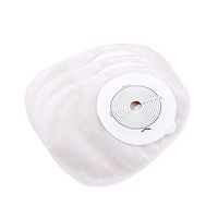 PIWYHOW Colostomy Pouch, Ostomy Bags Drainable Pouches with Measure Card, Colostomy Bags One Piece System Cut to Fit 15-60MM, Ileostomy Stoma Care