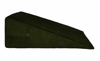 Microsuede Bed Wedge Replacement Cover (12“ x 24” x 24”, Olive)