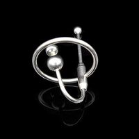 GLUSa Stainless Steel PeŇ-is Plug Uréthral Sound Dilator Uréthra Ċhásitity Catheter Sounding for Male Jeans