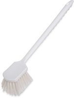 Carlisle 4050102 Sparta Utility Scrub Brush, 20" x 3", White (Pack of 12)