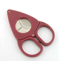 Crédo red resin 2 blade cigar cutter