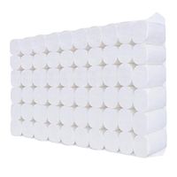 12 Roll White Toilet Paper Silky & Smooth Soft Professional Series Premium 4-Ply Toilet Paper Bath Tissues Paper Towels Tissue Hand Towels for Daily Use (White)