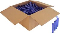 Transparent Purple Pre-Roll Tubes - 109mm - King Size - #PRT109TP - Set of 300