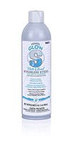 PowerGLOW Stainless Steel Polish & Cleaner Water-Based - 17.5 Ounce Aerosol, Case of 12