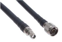 N Male to SMA Male Reverse Polarity Times Microwave LMR-400 Cable 25ft