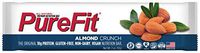 PureFit Almond Crunch Premium Nutrition Bars, 15 Count | 18G Protein, Performance Enhancement & Energy Bar – Gluten Free, Dairy Free, Low Carb, Vegan| 1.99/bar