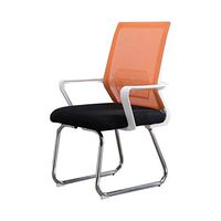 ZLFLD Office Chair Computer System seat Back for Riders Waterproof Office Chair with Elevator Home Office Computer System Desk Office Chair (Color : Orange)