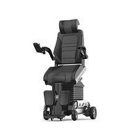 ZXOIHH Multi Function Power Wheelchair for Handicapped and Disable Seat Elevator Function Lift Electric Wheelchair