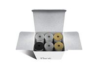 Flint Retractable Lint Roller Refills (6 Pack Arctic Color Mix)