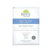 Be Trū Wellness Body Patch | Hemp Oil, Long Lasting, Waterproof, Self-Adhesive, BPA- Free | 2 Pouches