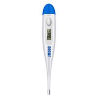 BBesty Quick-Read Digital Temporal Thermometer Professional Accurate Fever Detective Ear Mouth Thermometer with LCD Display for Children Kids Adults