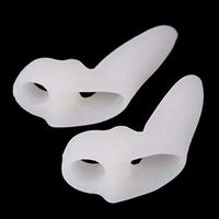 YAMEIJIA 2Pcs Pedicure Concealer for Toes Gel Pedicure Stretchers Bunion Protector Straightener Bunion Corrector Foot Care Hallux Valgus