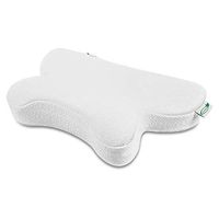 Lumia Wellness CPAP Pillow w/Extra Pillowcase - Contoured Memory Foam Reduces Mask Pressure, Air Leaks - Ideal for Back and Side Sleepers
