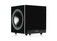 Monitor Audio Radius 380 8-Inch Powered Subwoofer (High Gloss Black)