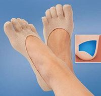 Therapeutic Invisible GEL TOE SOCKS
