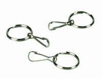 HealthSmart Zipper Ring Pulls Zipper Tabs For Clothing, Zipper Assist, 3 Count, 1 Inch Diameter