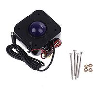 Atomic Market 2 1/4 Inch 2.25" Purple Ball PS/2 PCB Connector Arcade Trackball Mouse for Jamma MAME Arcade