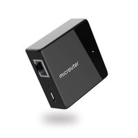 microuter-N300, Nano Travel Router, OpenWrt Pre-Installed, Repeater Bridge, AP, Extender, 300Mbps, One Ethernet Port