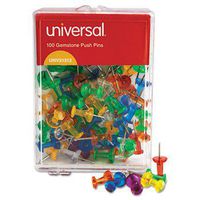Universal 31312 3/8-Inch Gemstone Color Push Pins (100 per Pack)