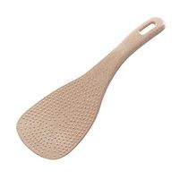 Fiesta YINUO Rice Cooker Eco-Friendly Wheat Straw Rice Scoop Non-Stick Meal Spoon Ladle Kitchen Utensil Rice Cooker Shovel Spoon: Khaki