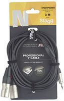 Stagg NYC3/MPS2XMR N-Series Y Cable