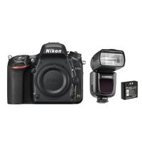 Nikon D750 DSLR Body - Bundle with Flashpoint Zoom Li-on R2 TTL On-Camera Flash Speedlight