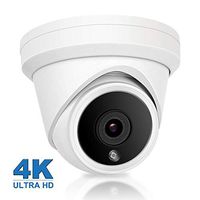 Anpviz 4K Outdoor POE IP Camera,(Hikvision Compatible)UltraHD 8MP Security Camera,3840x2160P Resolution,IP66 Weatherproof Security Camera,Onvif Support,Plug&Play with Hikvision NVR(IPC-D380)