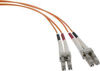 Leviton 50DLC-M02 Fiber Patch Cord, 50/125um Multimode, Duplex, LC to LC, 2 Meters