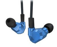 KZ ZS5 2DD+2BA Hybrid In Ear Earphone HIFI DJ Monito Running Sport Earphones Earplug Headset Earbud (Blue)