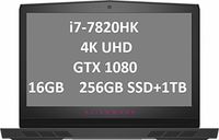 ALIENWARE 17 R4 i7-7820HK~GTX 1080~ 17.3in UHD 4K~16GB~256GB SSD+1TB HDD (Renewed)