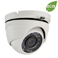 LTS Platinum 2MP 1080p HD-TVI Eyeball IR Turret Camera: 3.6mm, White, 65 ft Infrared, IP66, 12v DC, ICR, 3yr