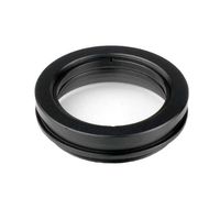AmScope AD-48 48mm Metal Ring Light Adapter for SM and ZM Stereo Microscopes