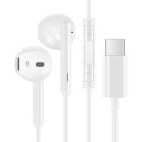TITACUTE USB Type C Headphone, USB C Digital Earbuds with Microphone Volume Control Stereo Noise Cancelling USB C in Ear Earphones Compatible with Google Pixel 3 2 XL iPad Pro 2018 OnePlus 7 Pro 6T