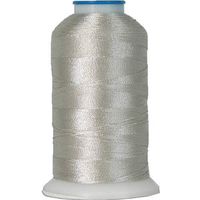 Threadart Polyester Machine Embroidery Thread By the Spool - No. 426 - Silver - 1000M - 40wt - 220 Colors Available