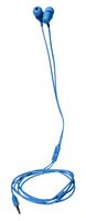 JAM Compatible with Apple (iPhone/iPod/iPad), Android and BlackBerry Audio Devices, Buds in-Ear Earbuds Wired Headphones - (Blue)
