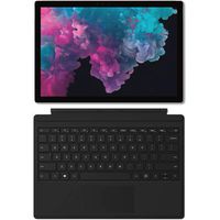 Newest Microsoft Surface Pro 6 12.3" (2736x1824) PixelSense 10-Point Touch Display Tablet PC w/Type Cover (Black), Intel Quad Core i5-8250U Upto 3.4GHz, 8GB RAM, 128GB SSD, Windows 10, Platinum