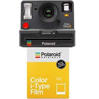 Polaroid OneStep2 i-Type Rechargeable Camera (Graphite Grey) with Color i-Type Film