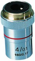 3B Scientific Achromatic Objective Lens for W30600, W30605, W30610 Digital Course Microscopes, 4x Magnification, 3/32" Diameter