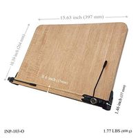 BestBookStand INP-103-O Patented Ergonomic Premium Book Stand (Bookstand/Bookstands/Holder/Cookbook/Music)