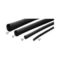 Xscorpion Et341bk Expandable Braided Sleeve 3/4" Dia 100' Spool