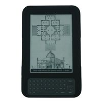 iShoppingdeals - Black Textured Silicone Skin Case Cover for Amazon Kindle 3 Latest Generation