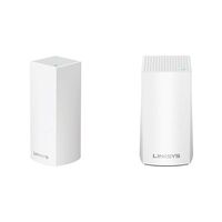 Linksys Velop Tri-Band Home Mesh WiFi System - WiFi Router/WiFi Extender for Whole-Home Mesh Network (1-pack, White) and Velop Home Mesh WiFi System