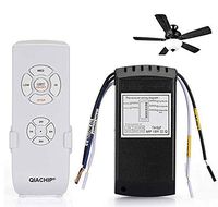 QIACHIP Universal Ceiling Fan and Light Remote Control Kit