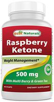 Best Naturals Raspberry Ketone, 500mg, 60 Veggie Capsule