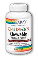Children's Chewable Vitamins & Minerals Solaray 120 Chewable