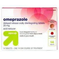 Omeprazole Delayed-Release Orally Disintegrating Tablets, 20mg - 14ct - Up&Up153;